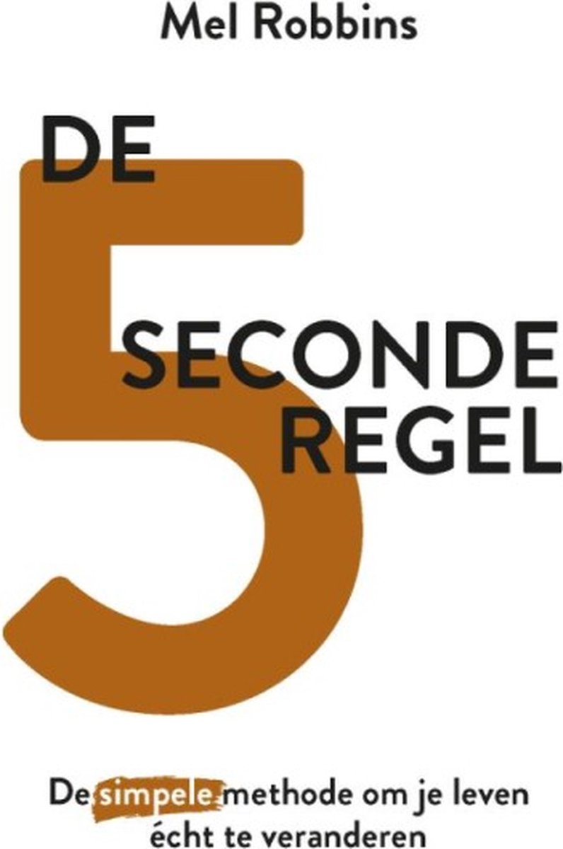 Boekomslag De 5 seconde regel